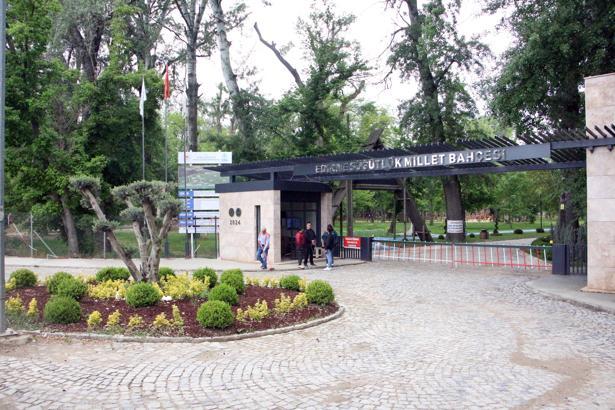 Edirne'de yapımı tamamlanan millet bahçesi, ay sonunda açılacak