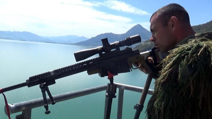 Uluslararası En İyi Keskin Nişancı Timi Yarışması'nda, ilk 3 derece Türkiye'nin oldu