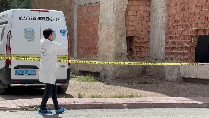 Konya'da inşaatta ceset bulundu