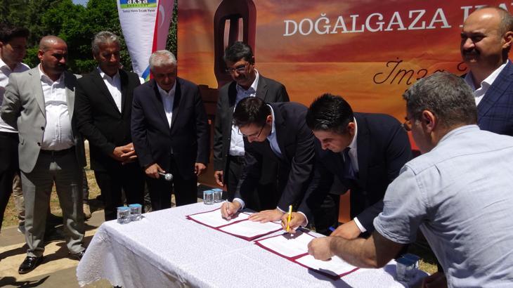 Batman’ın Gercüş ilçesinde doğalgaz altyapı çalışmaları başladı