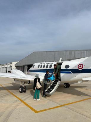 Kalp grefti, Kara Kuvvetleri'ne ait uçakla Ankara'ya ulaştırıldı