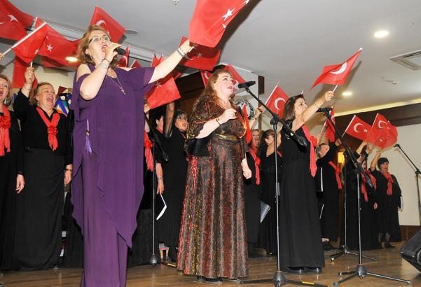 Antalya'da dostluk konseri