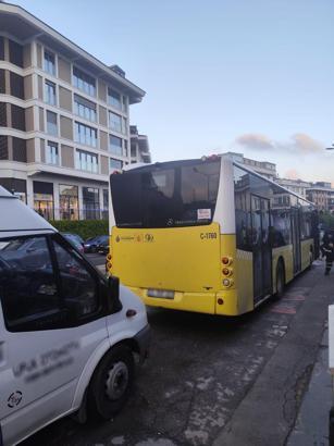 İstanbul - Üsküdar'da yola yağ dökerek ilerleyen otobüs şoförüne 9 bin 267 lira para cezası