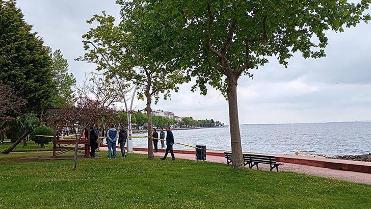 Sahildeki kayalıklarda erkek cesedi bulundu