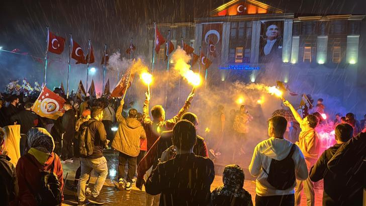 Ordu'da Galatasaray’ın şampiyonluğu coşkuyla kutlandı