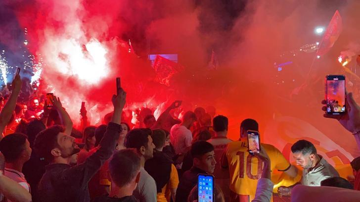 Bodrum’da Galatasaray’ın şampiyonluk coşkusu