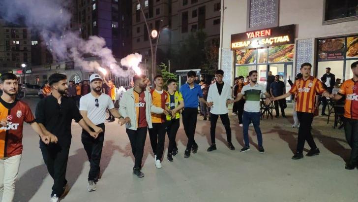 Şırnak, Mardin, Siirt ve Elazığ’da şampiyonluk kutlamaları