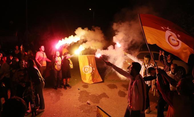 Galatasaray'ın şampiyonluğu Denizli'de kutlandı