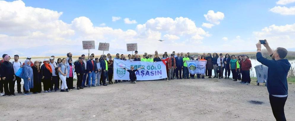 Çay'da 'Eber Gölü Yaşasın' etkinliği