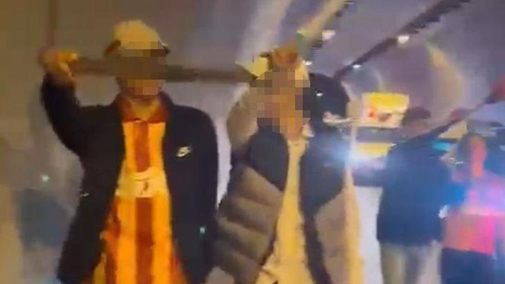 Döner bıçağıyla şampiyonluk kutlamasına 2 gözaltı