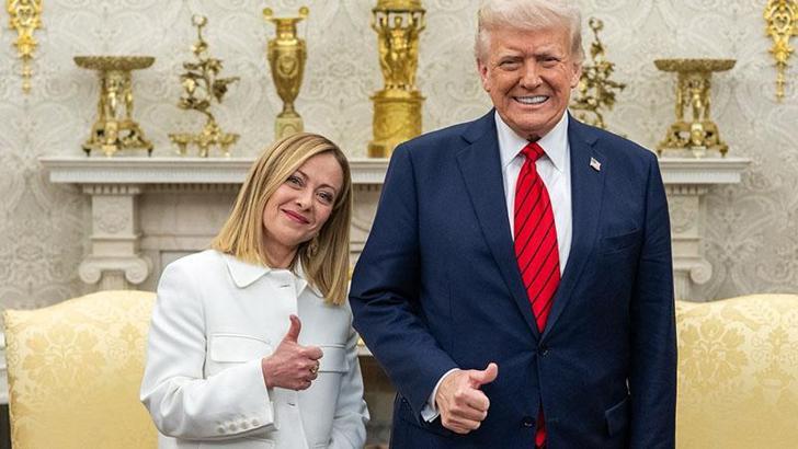İtalya, İngiltere, Fransa ve Almanya liderleri, Trump ile görüştü