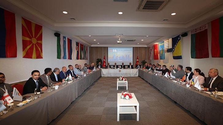 Bakan Işıkhan, 14 ülkeden işçi sendikalarının temsilcileriyle buluştu