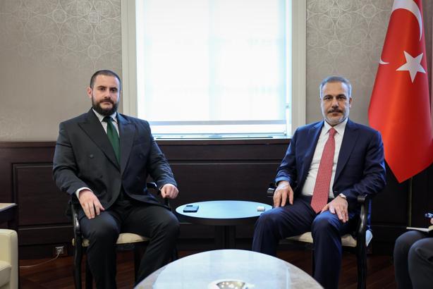 Bakan Fidan, Sırbistanlı mevkidaşı Zukorlic ile görüştü