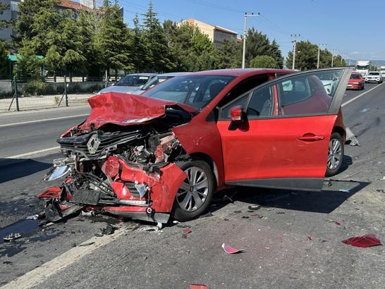 Uşak'ta zincirleme kaza: 7 yaralı