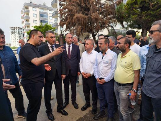 Mersin'de elektronik eşya fabrikasında yangın (2)