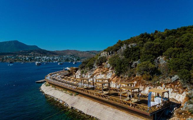 Bodrum Yalıkavak'ta yeni halk plajı