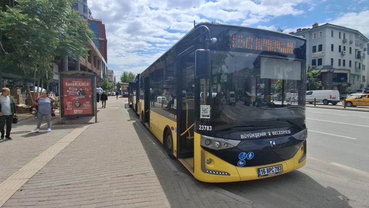 Bursa Büyükşehir Belediyesi BURULAŞ'ın aldığı grev kararı başladı