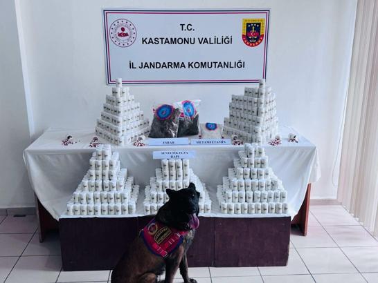 Kastamonu'da uyuşturucu operasyonunda 1 tutuklama