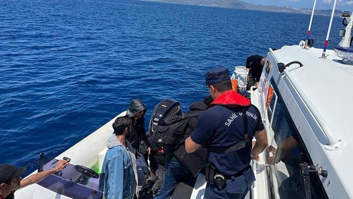 Muğla’da 33 kaçak göçmen kurtarıldı