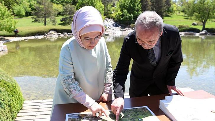 Emine Erdoğan'dan arkeolog Omura için başsağlığı mesajı