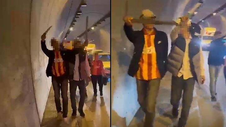 Döner bıçağıyla şampiyonluk kutlamasında 2 şüpheli serbest