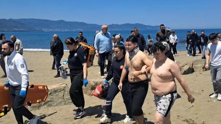 Ordu'da liseli Orhan boğuldu, 2 arkadaşı tedaviye alındı