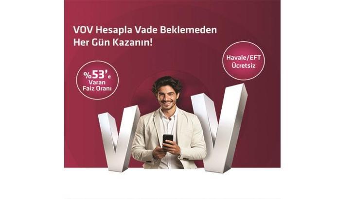 Alternatif Bank’tan yüzde 53 hoş geldin faizi VOV Hesapta