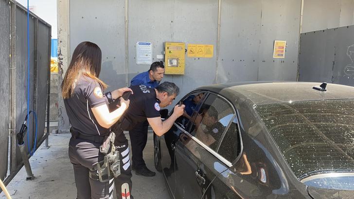 Uzun uğraşlar sonucu uyandırılan sürücünün üzerinden uyuşturucu çıktı