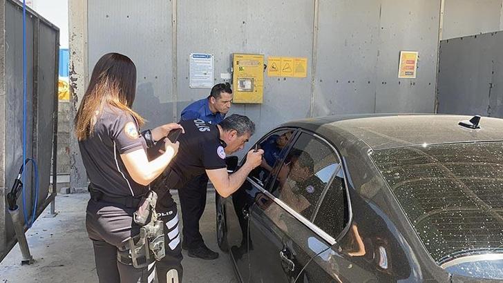 Uzun uğraşlar sonucu uyandırılan sürücünün üzerinden uyuşturucu çıktı