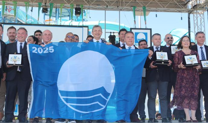 Antalya'nın mavi bayrak gururu