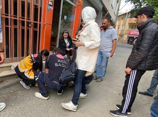 Tekirdağ'da 1'inci kattan düşen bebek yaralandı