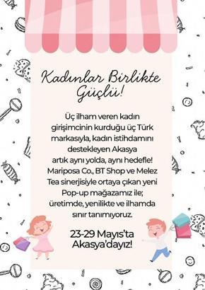 Akasya’dan kadın girişimciler ile iş birliği