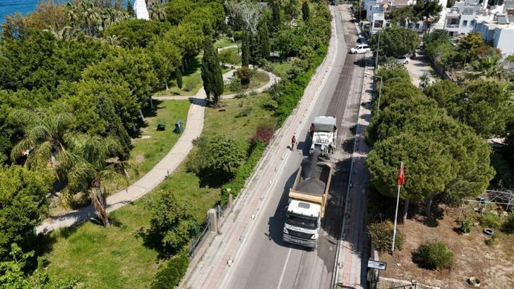 Gazi Mustafa Kemal Bulvarı yenileniyor