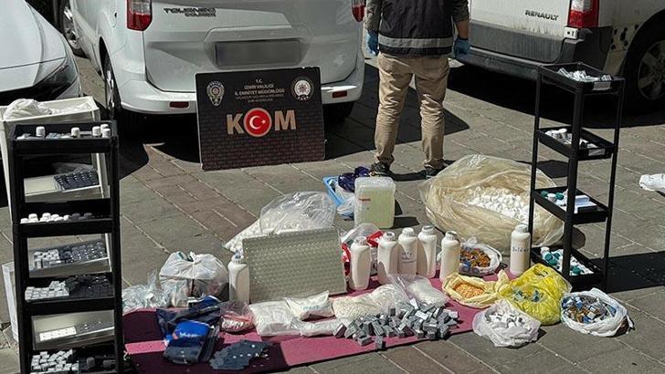 İzmir'de sahte vücut geliştirme ilaçları ele geçirildi: 1 tutuklama