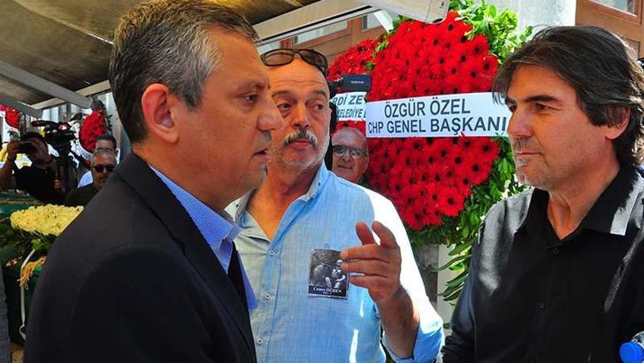 CHP lideri Özgür Özel, cenazeye katıldı