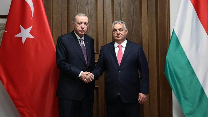 Cumhurbaşkanı Erdoğan, Macaristan Başbakanı Orban ile görüştü