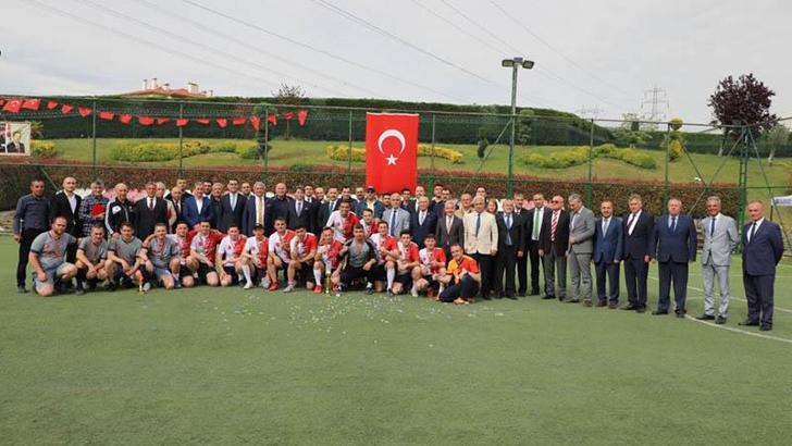 'Kampüsler Yarışıyor' futbol turnuvasında şampiyon Marmara 2 Nolu Ceza İnfaz Kurumu oldu