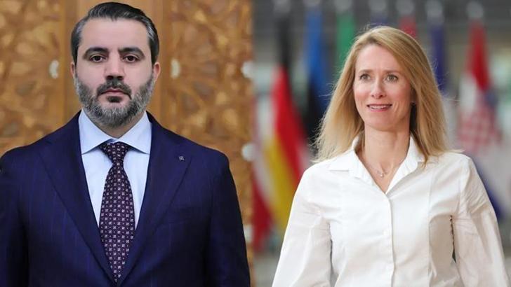 Suriye Dışişleri Bakanı Şeybani, AB Yüksek Temsilcisi Kallas ile telefonda görüştü