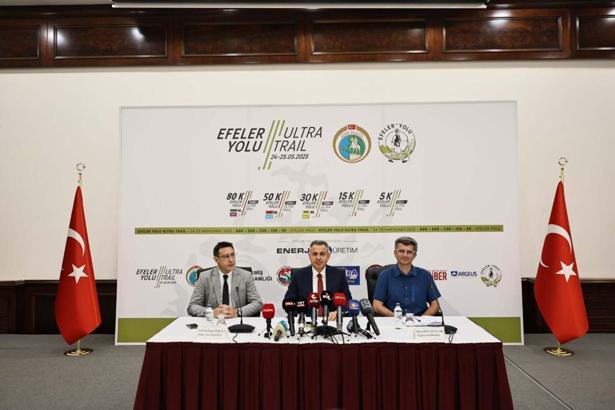 Efeler Yolu Ultra Trail maratonunda 6 ülkeden 256 sporcu yarışacak