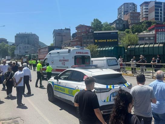 Yaya geçidinde kamyonun çarptığı kadın öldü