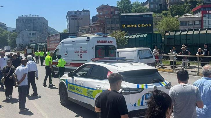 Yaya geçidinde kamyonun çarptığı kadın öldü