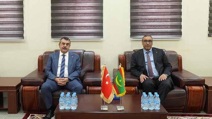 Bakan Tekin, Moritanya Yükseköğretim ve Bilimsel Araştırmalar Bakanı Moine ile görüştü