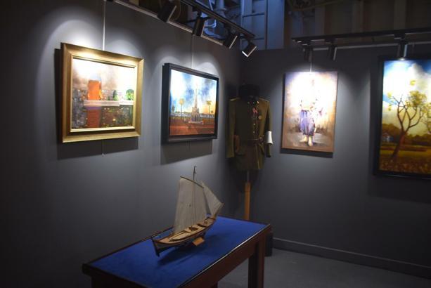 Müze gemisinde 'Atatürk' ve 'Deniz' konulu sergi