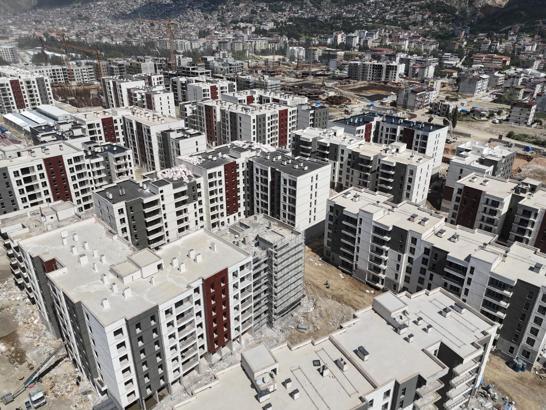 Hatay’da TOKİ konutları yükseliyor