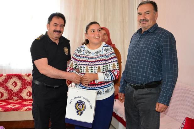 Hatay İl Emniyet Müdürü engelli bireyleri ziyaret etti