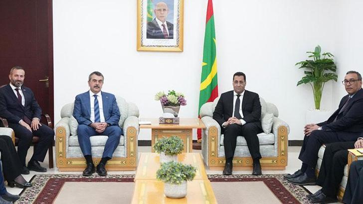 Bakan Tekin, Moritanya Başbakanı Djay ile bir araya geldi