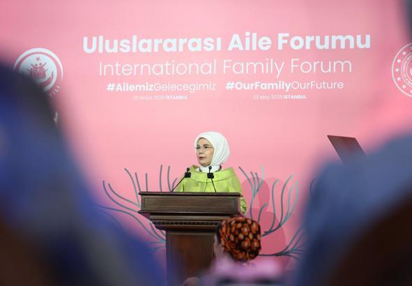 Emine Erdoğan, 'Uluslararası Aile Forumu'nun galasına katıldı