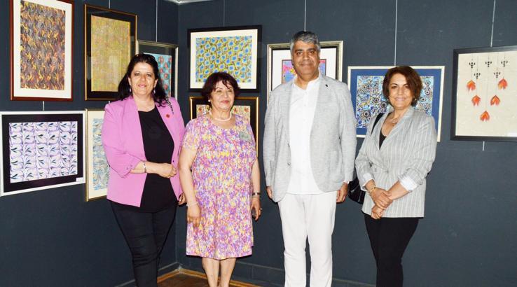 Müzede 'ebru' sergisi