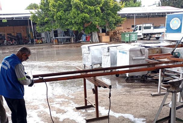 Akdeniz Belediyesi kendi imkânlarıyla büyük tasarruf sağlıyor