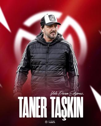 Manisa FK Taner Taşkın'la devam edecek